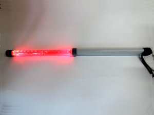 画像3: LED　伸縮式指揮棒　　赤・白　38cm〜66cm