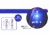 画像3: LEDアームバンド　紺ｘブルー反射　（2個セット）　青色LEDのみ (3)
