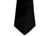 ネクタイ　黒　礼装用（葬儀用）
