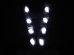 画像6: LED16個点滅　夜光チョッキ 6cm幅　オレンジメッシュｘシルバー反射　白色点滅・点灯（鉄道・高速関連）