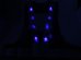 画像4: 青色LED16個点滅　夜光チョッキ 6cm幅　ブルーメッシュｘシルバー反射　青色点滅（高速関連） (4)