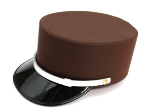 画像1: ドゴール帽　茶色（取り寄せ品）