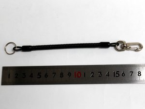画像4: 鍵ひも　（コイル式）　19cm〜50cm