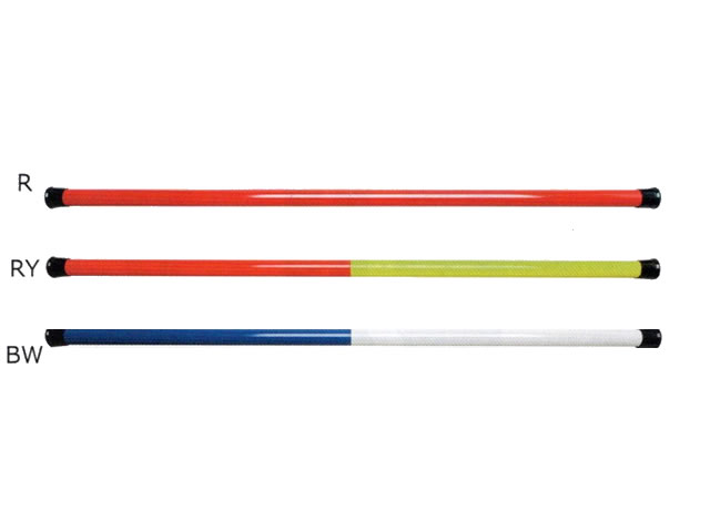 指揮棒　I　型　　90cm   （ 赤   赤/黄   青/白 ）  取り寄せ商品