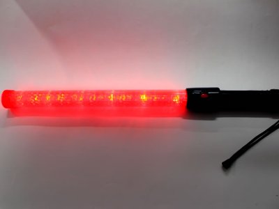 画像1: 誘導灯・信号灯　59cm　赤色点滅・点灯　スパークルライトII