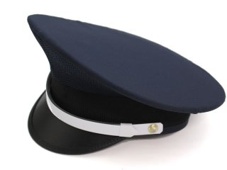 制帽 濃紺 サイドメッシュ 夏 警備等 制帽 夏 メッシュ入り 花紺色 - 警備用品・防犯用品 プロ
