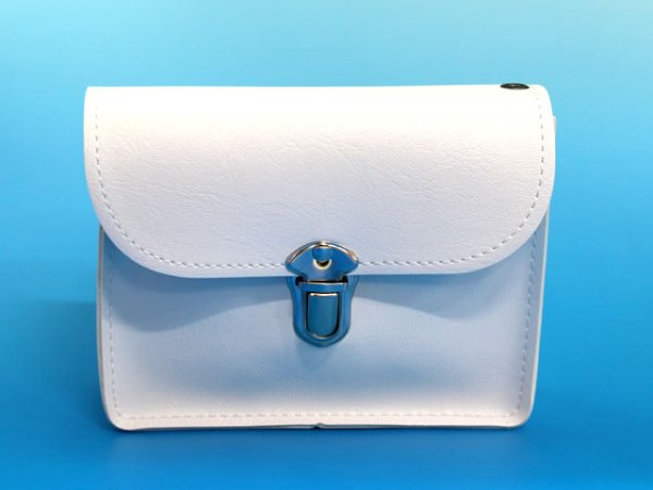 キーケース レザー 黒/白 14x11cm - 警備用品・防犯用品 プロ