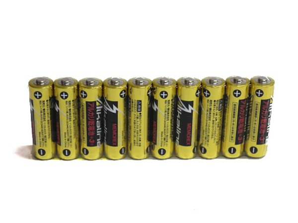画像1: アルカリ乾電池（海外製）メモレックス　単3　360本セット　売り（1本25円） (1)