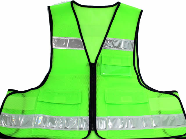 パトロールベスト 蛍光グリーン - 警備用品・防犯用品 プロショップ