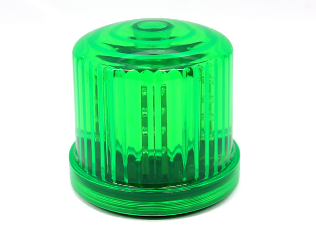 新型】 LED電池式回転・点滅灯 保安用 緑（グリーン） 警備用品・防犯用品 プロショップ 株式会社タンタカ