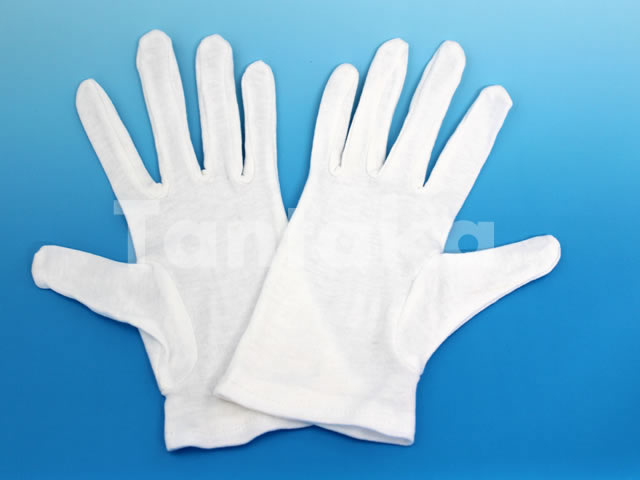 品質検査済 白手袋 綿手袋 警備 スムス手袋 作業用手袋 白 １ダースセット 品質管理用 業務用